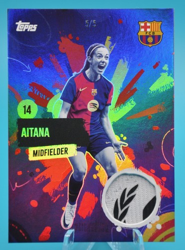 Patch topps fc - fc, barcelona