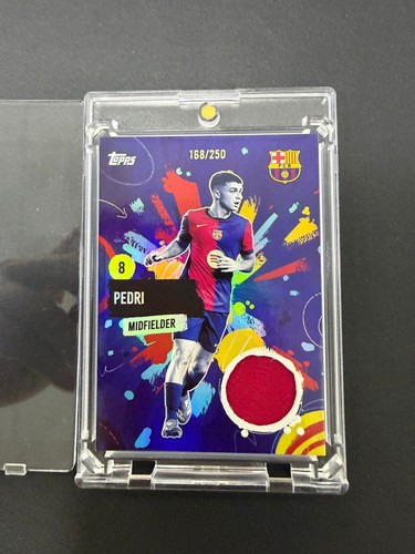 Pedri match worn patch relic - worn,