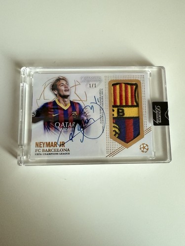 Scheda autografo neymar - jr, |