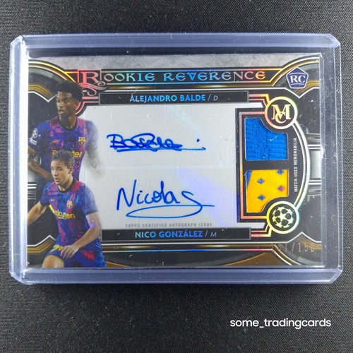 Topps alejandro balde nico - balde,