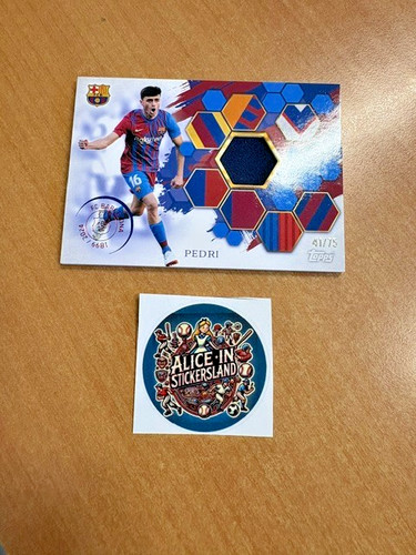 2025 topps pedri - 2025/26, barcelona