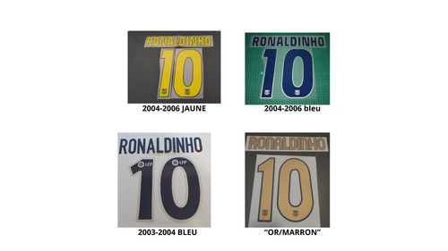 Ronaldinho patch flocage - ronaldinho-,