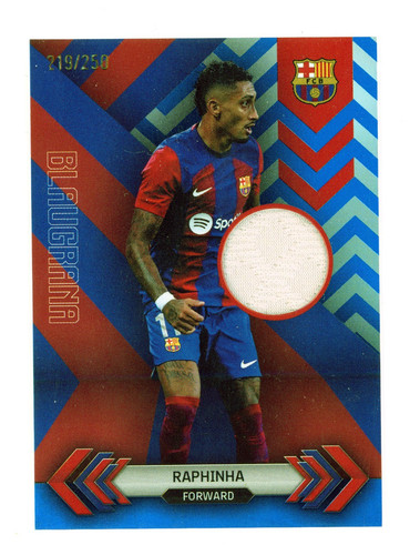 Raphinha match worn - match-worn, relic